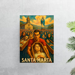 Santa Marta de Ribarteme Near Death Festival Spain poster 7