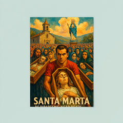 Santa Marta de Ribarteme Near Death Festival Spain poster 8