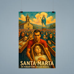 Santa Marta de Ribarteme Near Death Festival Spain poster 9