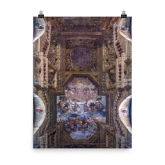 Santi Faustino e Giovita by Tommaso Sandrino poster on a plain backdrop in size 8"x10".