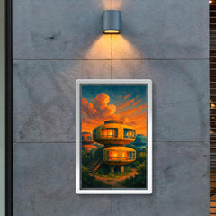 Sanzhi UFO Houses Taiwan poster 2