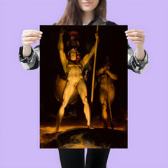 Satan Summoning His Legions by Thomas Lawrence, 1797 poster 3