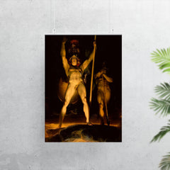 Satan Summoning His Legions by Thomas Lawrence, 1797 poster 7