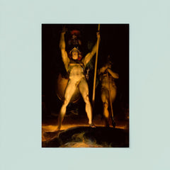 Satan Summoning His Legions by Thomas Lawrence, 1797 poster 8