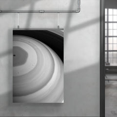 Saturns north-pole hexagon storm  Hubble 2020 poster 4