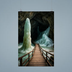 Scarisoara Ice Cave Romania poster 9