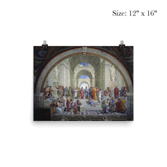 School of Athens by Raphael poster 3