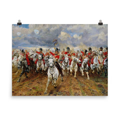 Scotland Forever! by Elizabeth Thompson poster on a plain backdrop in size 8"x10".