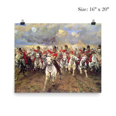 Scotland Forever! by Elizabeth Thompson, 1881 poster 2