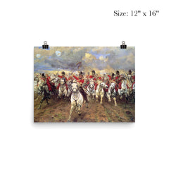 Scotland Forever! by Elizabeth Thompson, 1881 poster 3