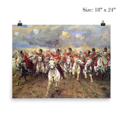 Scotland Forever! by Elizabeth Thompson, 1881 poster 5