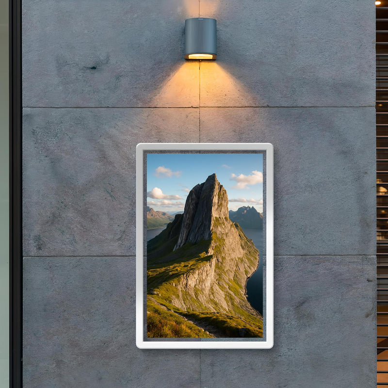 Segla Peak Senja Norway poster 2