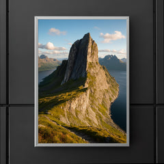Segla Peak Senja Norway poster 5