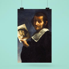 Self-Portarit by Carlo Dolci poster 6