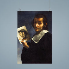 Self-Portarit by Carlo Dolci poster 9