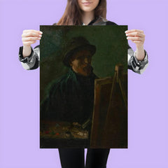 Self-Portrait as a Painter by Vincent van Gogh, 1886 poster 3