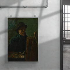 Self-Portrait as a Painter by Vincent van Gogh, 1886 poster 4
