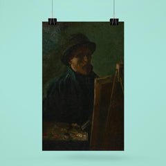 Self-Portrait as a Painter by Vincent van Gogh, 1886 poster 6