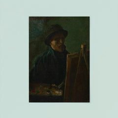 Self-Portrait as a Painter by Vincent van Gogh, 1886 poster 8
