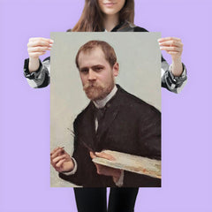 Self-Portrait by Émile Friant poster 3