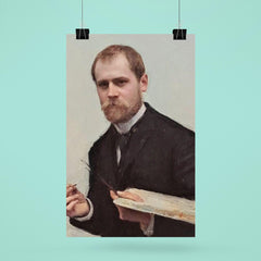 Self-Portrait by Émile Friant poster 6