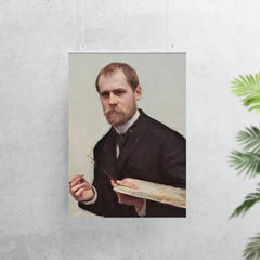 Self-Portrait by Émile Friant poster 7