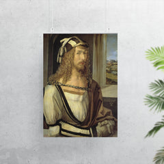 Self-Portrait by Albrecht Dürer, 1498, Museo del Prado, Madrid poster 7