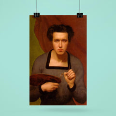 Self-Portrait by Anne-François-Louis Janmot, 1832 poster 6