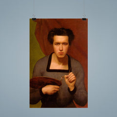 Self-Portrait by Anne-François-Louis Janmot, 1832 poster 9