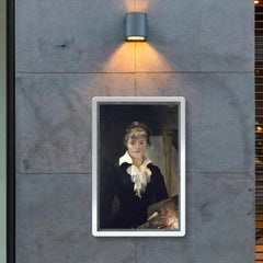 Self-Portrait by Marie Bashkirtseff, Ukrainian, 1858-1884 poster 2