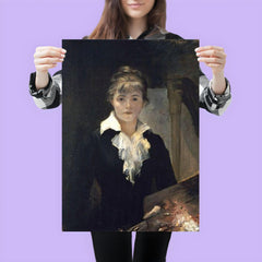 Self-Portrait by Marie Bashkirtseff, Ukrainian, 1858-1884 poster 3