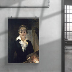 Self-Portrait by Marie Bashkirtseff, Ukrainian, 1858-1884 poster 4