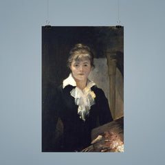 Self-Portrait by Marie Bashkirtseff, Ukrainian, 1858-1884 poster 9