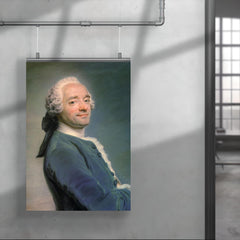 Self Portrait by Maurice Quentin La Tour poster 4