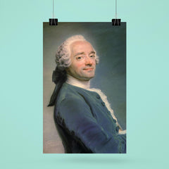 Self Portrait by Maurice Quentin La Tour poster 6