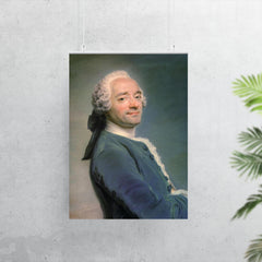 Self Portrait by Maurice Quentin La Tour poster 7