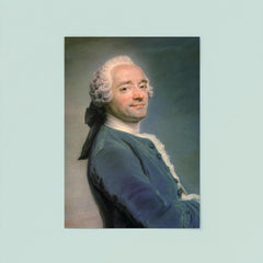 Self Portrait by Maurice Quentin La Tour poster 8