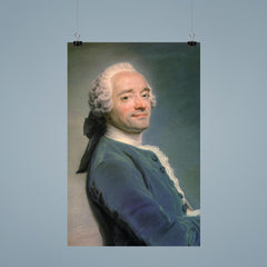 Self Portrait by Maurice Quentin La Tour poster 9