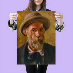 Self Portrait by Pierre-Auguste Renoir, 1899 poster 3