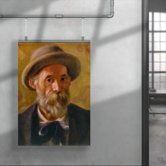 Self Portrait by Pierre-Auguste Renoir, 1899 poster 4