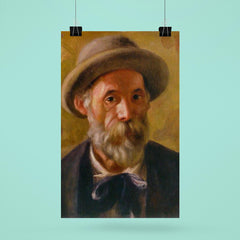 Self Portrait by Pierre-Auguste Renoir, 1899 poster 6