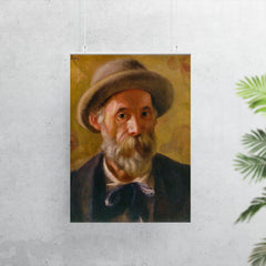 Self Portrait by Pierre-Auguste Renoir, 1899 poster 7