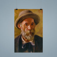 Self Portrait by Pierre-Auguste Renoir, 1899 poster 9