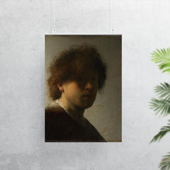 Self-portrait by Rembrandt van Rijn, c. 1628 poster 7