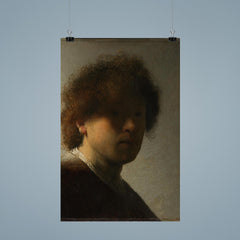 Self-portrait by Rembrandt van Rijn, c. 1628 poster 9