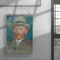 Self-portrait by Vincent van Gogh poster 4
