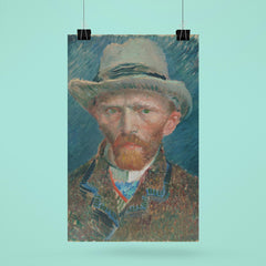 Self-portrait by Vincent van Gogh poster 6