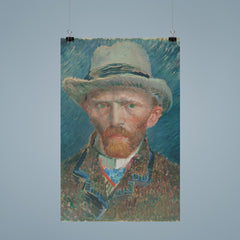 Self-portrait by Vincent van Gogh poster 9