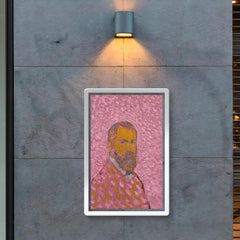 Self-Portrait in Rose by Cuno Amiet poster 2