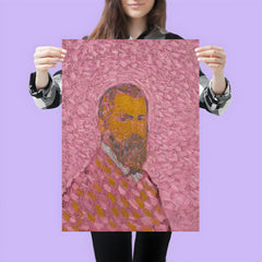 Self-Portrait in Rose by Cuno Amiet poster 3
